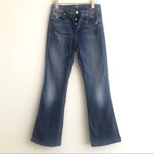 7FAM high waist vintage bootcut size 25